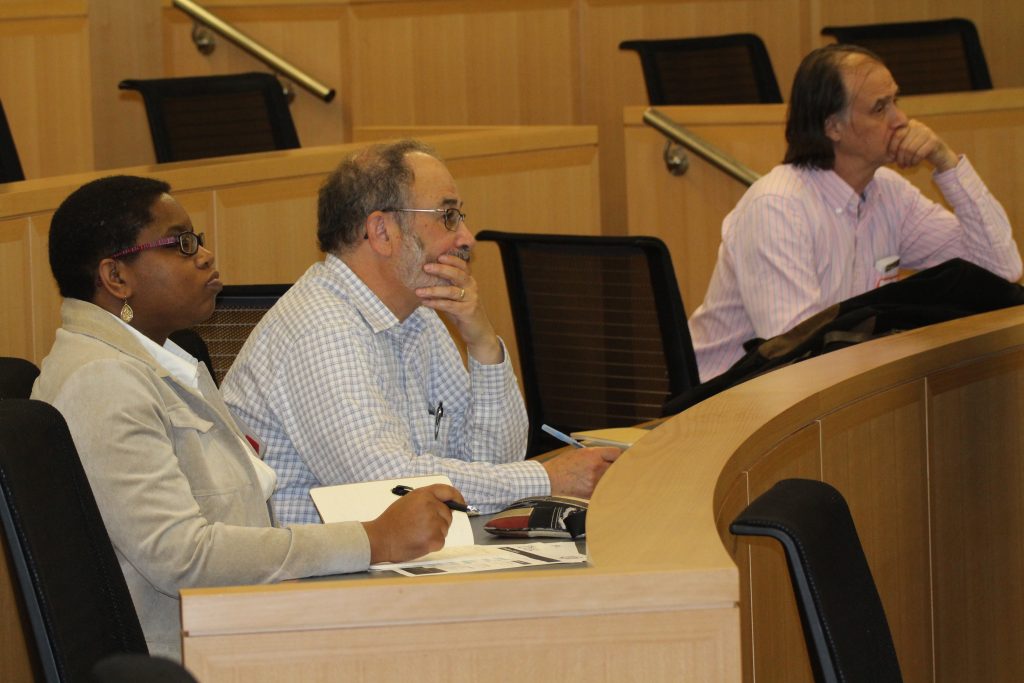 Faculty attend afternoon  breakout sessions.