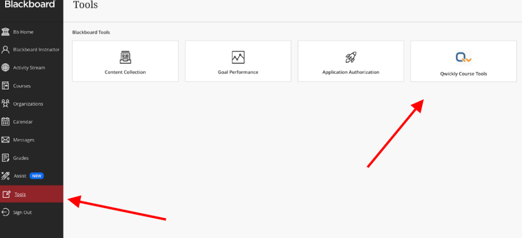 Base Navigation < Tools < Qwickly