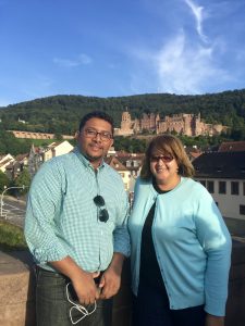 Sujith and Joyce in Heidelberg