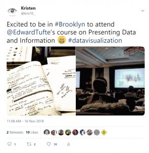 image of Kristen's tweet 