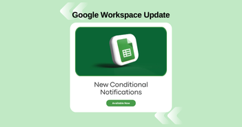 Google Sheets Update