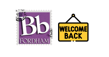 Welcome back sign