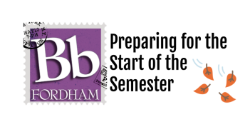 preparing for the start of the semester